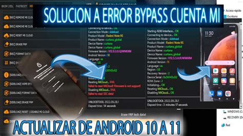 Quitar Cuenta Mi Solucion Errores Con Unlocktool Subir Android Todos