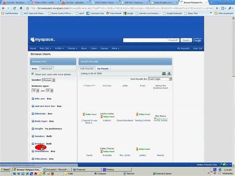 Hot New Video On How To Browse For People On Myspace Youtube