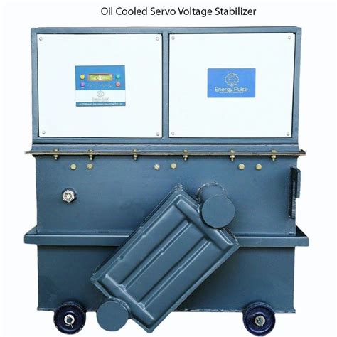 Three Phase Oil Cooled Servo Voltage Stabilizer For Commercial 300