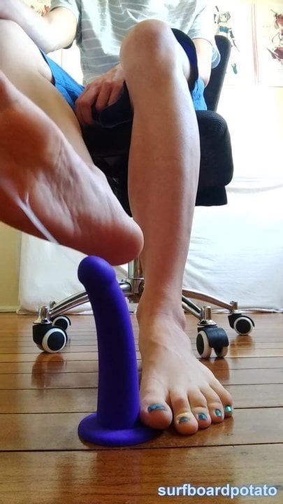 Twink Practices His Messy Footjob On A Dildo Australian Gay Sex Toy Porn XHamster