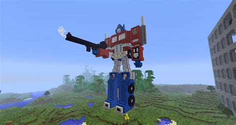 Optimus Prime Minecraft Map