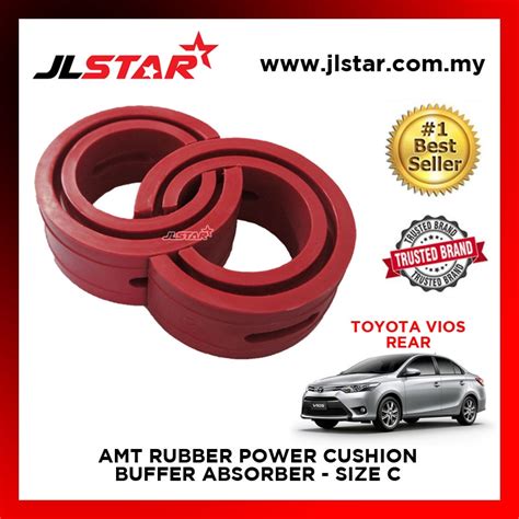 Toyota Vios Rear Size C Amt Rubber Power Cushion Buffer Absorber