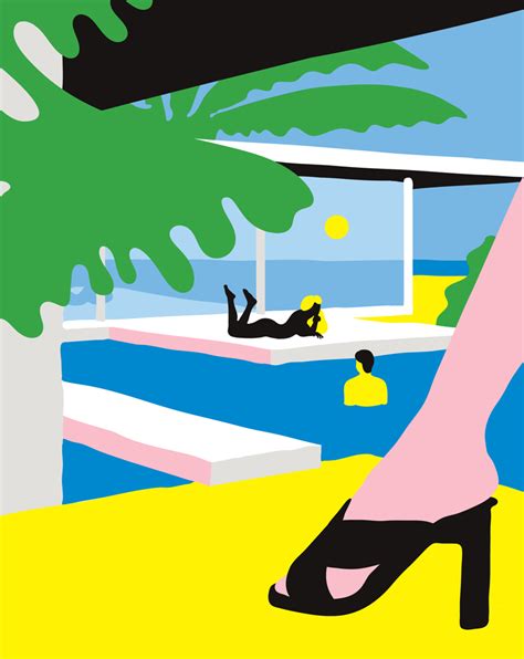 Bold Borderless And Brightly Colored Illustrations By Toni Halonen