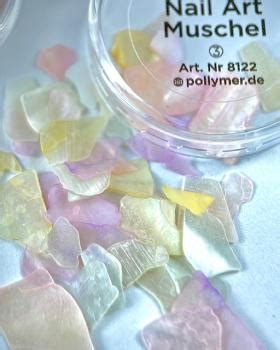 Pollymer De Nail Art Muschel 3 Karl Diamant