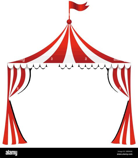 Cartoon Carnival Tent