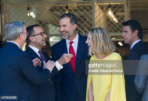 King Felipe Vi Of Spain Us Ambassador James Costos And Minister Of News Photo Getty Images