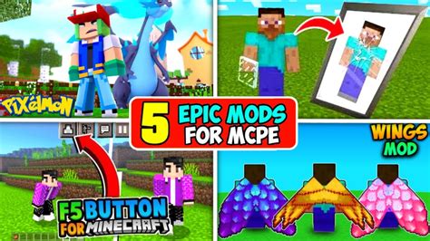 Top 5 Epic Mods For Minecraft Pocket Edition Best Minecraft Mods 1 19