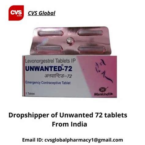 Unwanted 72 Levonorgestrel Packaging Type Strip Allopathic At Rs