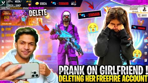 Hacking My Girlfriend 90 Level Account And Wasting 1 Lakh Diamonds 😱😱😱