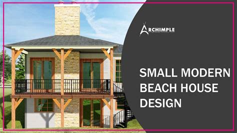 Small Beach House Designs And Floor Plans - Home Alqu