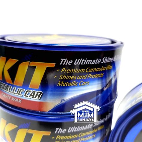 Jual Kit Kaleng Biru Paste Wax Metallic Car Poles Pengkilat Cat Metalik