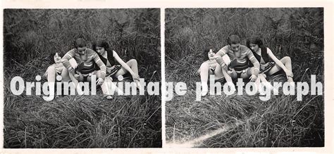 Original Vintage Monsieur X Stereoview Photo Nude Woman 1920 S France 39 Etsy