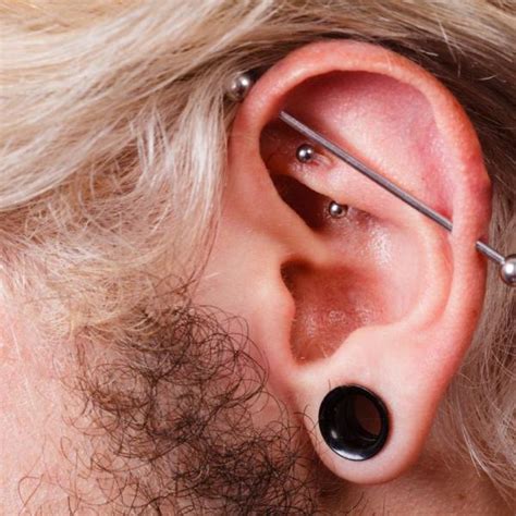 Industrial Piercing Infection Bump Atelier Yuwaciaojp