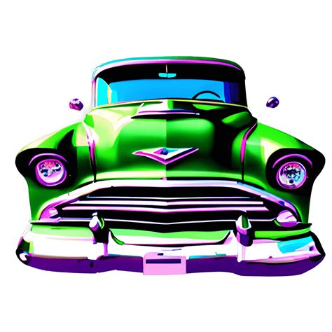 Hovt Rod 57 Chevy Digital Graphic · Creative Fabrica