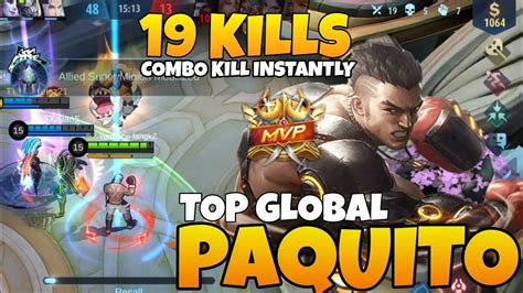 Kills Paquito Combo Kill Instantly Road To Top Global Paquito