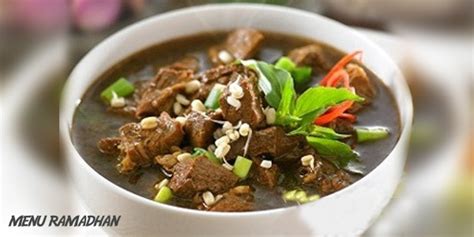 Resep Cara Membuat Rawon Daging Sapi