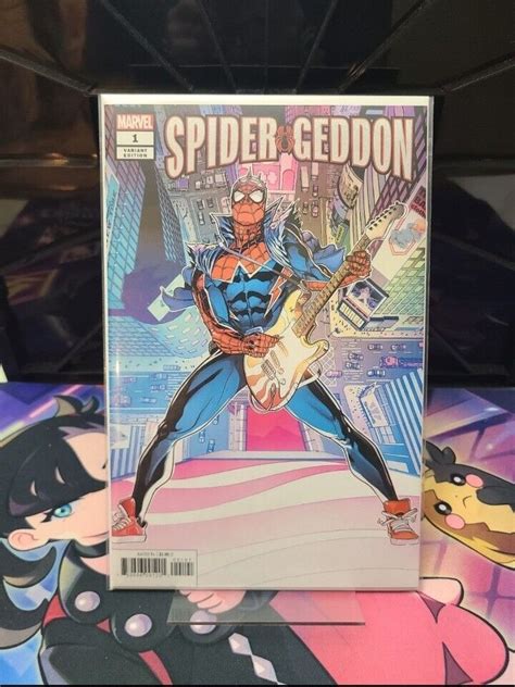 Spider Geddon 1 2018 Will Sliney Spider Punk Variant EBay