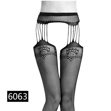 Bas Mis Bas Bas En Dentelle Pour Femmes Lingerie Sexy Et Transparente Avec Jarretelles