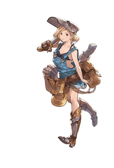 Djeeta And Mechanic Granblue Fantasy Drawn By Minabahideo Danbooru