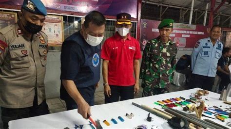 Kamar Warga Binaan Di Lapas Teluk Dalam Banjarmasin Digeledah Ini