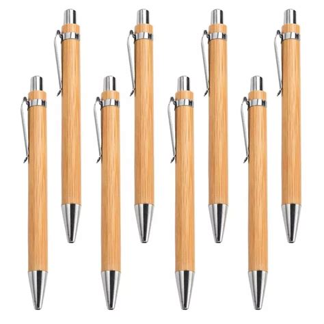 Wholesale Bulk Promotional Gift Bamboo Stylus Pen Wood Ball Pen With