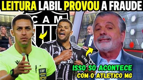 URGENTE LEITURA LABIAL PROVOU TODA A FARÇA ARBITRAGEM FOI TENDENCIOSA