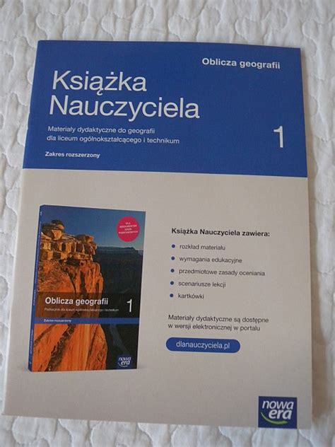 Książka nauczyciela 1 Oblicza geografii rozszerzon Kraków Kup teraz