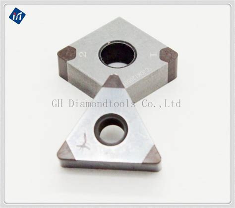 Cnc Indexable Tipped Pcd Diamond Insert Turning Tool Inserts