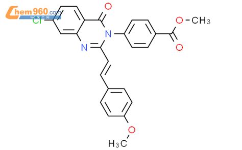 72889 44 2 Methyl 4 7 Chloro 2 E 2 4 Methoxyphenyl Ethenyl 4