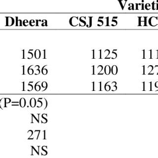 Interaction Effect Of Plant Geometry And Varieties On Seed Yield Kg Ha