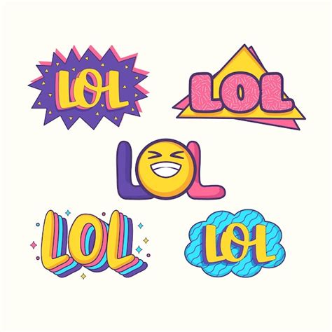 Lol Cartoon Vectors And Illustrations For Free Download Freepik