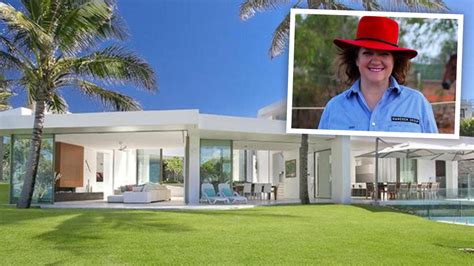 Gina Rinehart spends big on Noosa beach house as she looks to offload ...