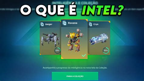 Explicando Tudo Do Intel Como Conseguir E Para Que Serve War Robots