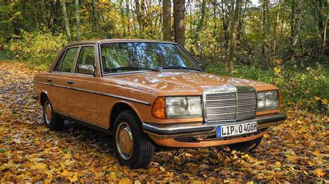 Mercedes E W Orange Beauty