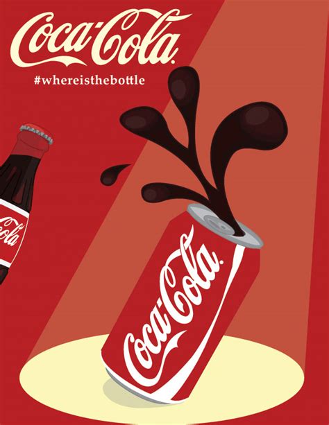 Coca Cola Bottle 100th Anniversary Behance Behance