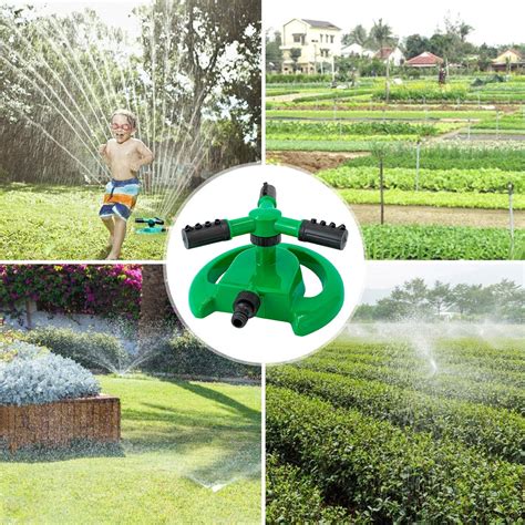 Aspersor Irrigador Para Grama Jardim Graus Autom Tico Base