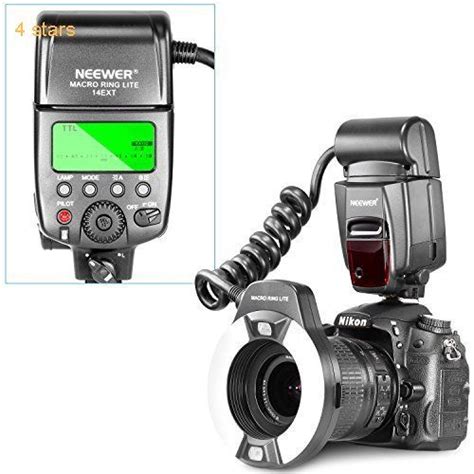 Neewer Macro Ttl Ring Flash Light With Af Assist Lamp For Nikon I Ttl