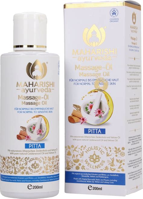 Maharishi Ayurveda Olejek Do Masa U Pitta Ml Ayurveda Sklep