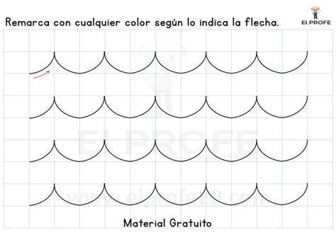 10 Fichas De Trazos Para Preescolar Gratis