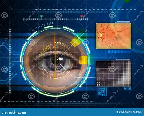 Eye Scanner Royalty Free Stock Images - Image: 22950739