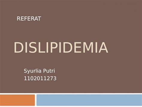 Pptx Ppt Dislipidemia Pdfslide Tips