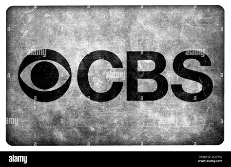 Cbs logo Black and White Stock Photos & Images - Alamy