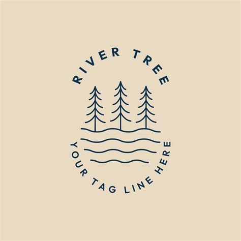 Logo With Tree And River