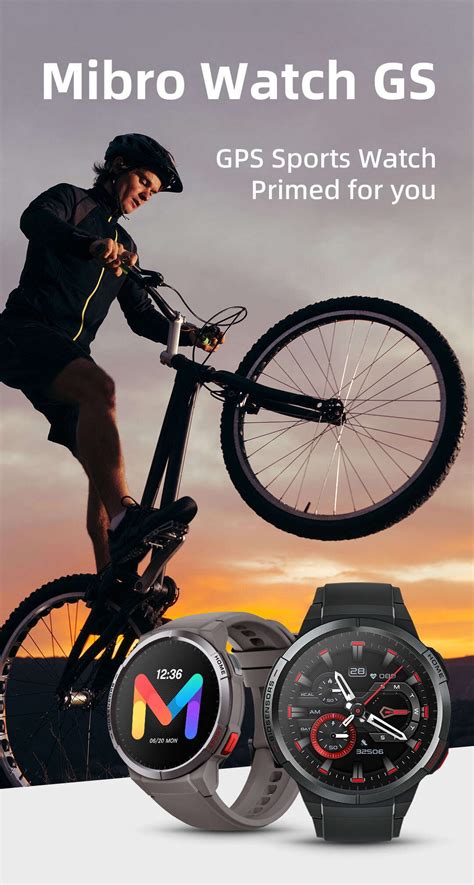 Mibro Gs Montre Connect E Pour Hommes Et Femmes Cran Amoled P