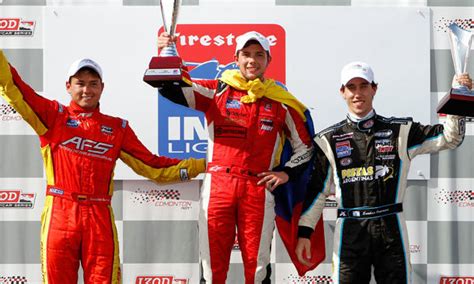 Flash Carlos Mu Oz Triunf Por Primera Vez En La Indy Lights Racing