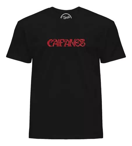 Playera Caifanes Logo Glitter Rock Band Mexican T shirt Envío gratis