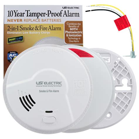 Usi Mi S In Universal Smoke Sensing Smoke And Fire Smart Alarm