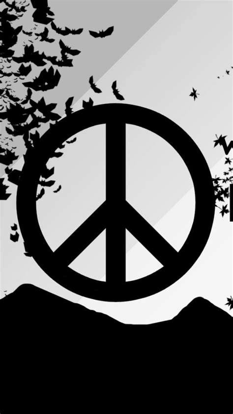 HD Peace Sign Wallpaper - WallpaperSafari