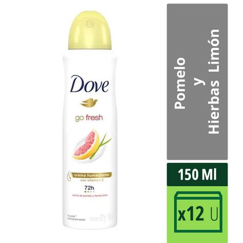 Desodorante Dove Go Fresh Pomelo Y Hierbas Lim N F X Ml