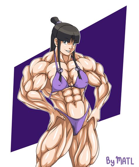 Rule 34 Abs Ace Attorney Biceps Bikini Breasts Capcom Female Gyakuten Saiban Hair Hyper Matl